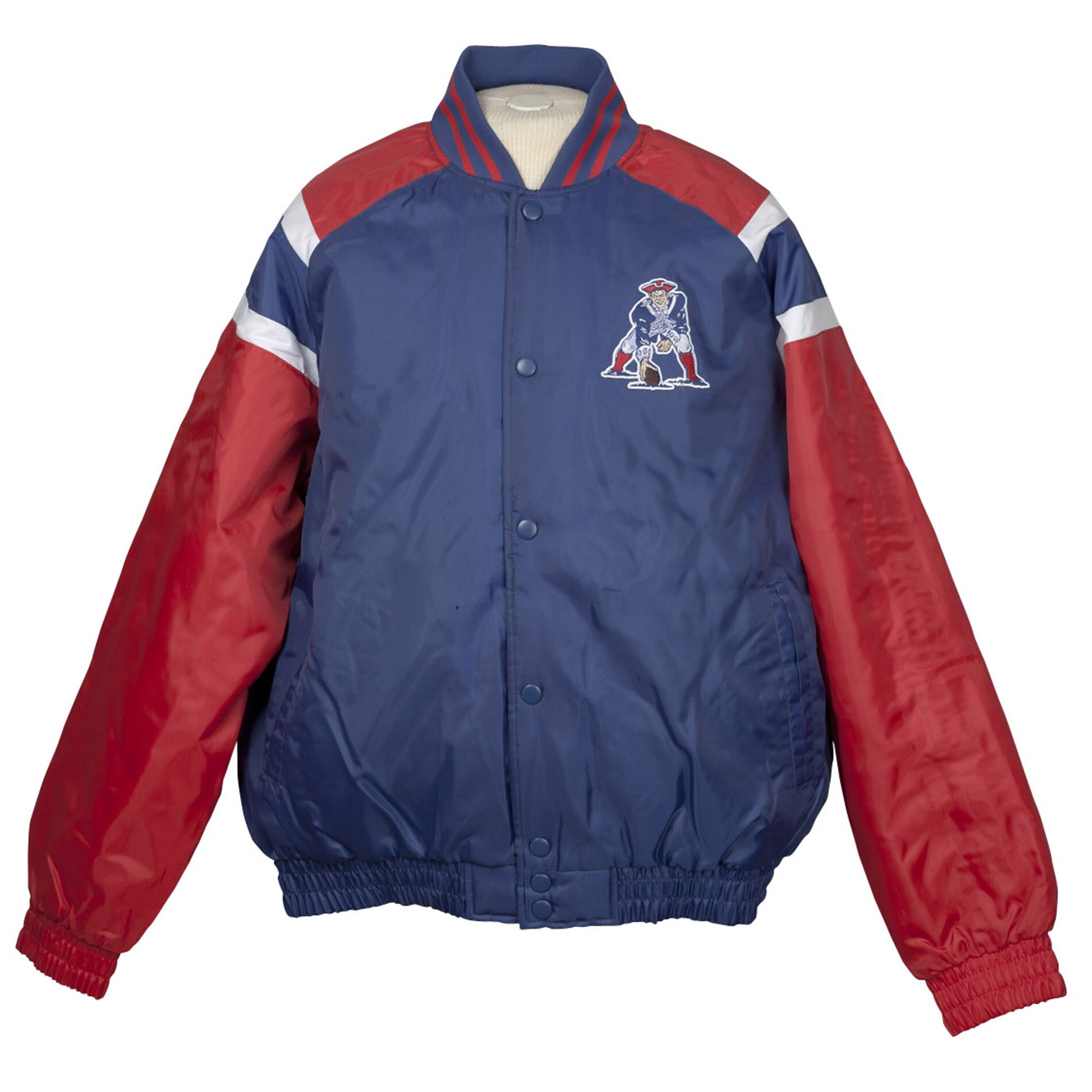 New England Patriots Heavy Weight Throwback Winter Jacket 14018525