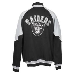 Oakland Raiders Full Zip Cotton Track Jacket