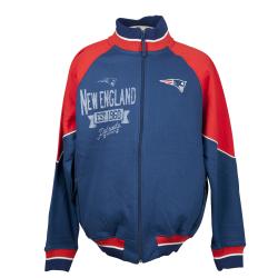 New England Patriots Full Zip Cotton Track Jacket