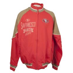 San Francisco 49ers Full Zip Cotton Track Jacket