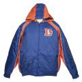 Denver Broncos Throwback Hooded Heavy Weight Jacket