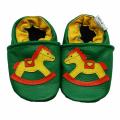 Rocking Horse Soft Sole Leather Baby Shoes
