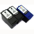 Dell Series 11 KX701/703 Black/ Tri-color (Remanufactured) (Pack of 3)