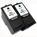 Dell Series 11 Black Ink Cartridges (Remanufactured) (Pack of 2)