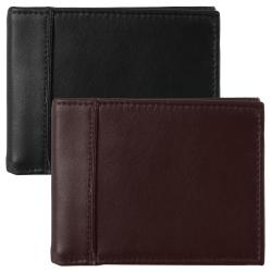 Geoffrey Beene Men's Leather Slim Bi-fold Wallet