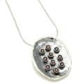 Sterling Silver Garnet Necklace
