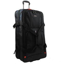 Kenneth Cole Reaction 'Hitchin A Ride' Black 32-inch Expandable Lightweight Rolling Upright / Duffel