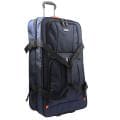 Kenneth Cole Reaction 'Hitchin A Ride' Navy Blue 26-inch Expandable Lightweight Rolling Upright / Duffel
