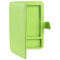 Green Leather Case with Interior Slip-pocket for Amazon Kindle 3