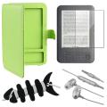 Leather Case/ Screen Protector/ Headset/ Wrap for Amazon Kindle 3