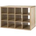 freedomRail O-Box Light Oak Cubby