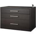 freedomRail 3-Drawer O-Box in Espresso