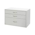 freedomRail O-Box White 3-Drawer Storage