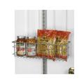 freedomRail Nickel Over-the-Door Basket