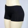 Jennifer Intimates Women's Black High Waist Boyshorts