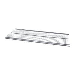 freedomRail Nickel 30-inch x 12-inch Ventilated Shelf