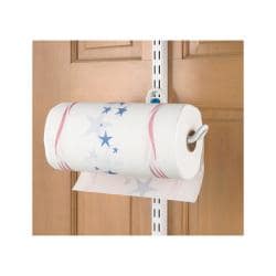 freedomRail Over-the-Door White Paper Towel Holder