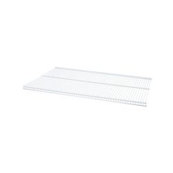 freedomRail White Ventilated Shelf