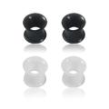 Flexible 00G Double Flared Silicon Plugs (Pack of 2)