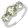 Malaika Sterling Silver Genuine Lemon Topaz Ring (2 1/5ct TGW)