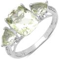 Sterling Silver Genuine Lemon Topaz Ring (2 9/10ct TGW)