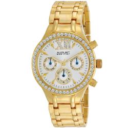 August Steiner Women's Crystal Multifunction Bracelet Watch