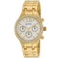 August Steiner Women's Crystal Multifunction Bracelet Watch
