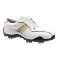 FootJoy Women's LoPro White/ Tan Golf Shoes