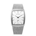 Skagen Men's Steel Matte Textured Mesh Accents Watch