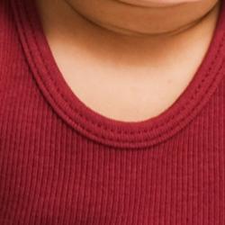 American Apparel Infant Burgandy Rib Tank (12-18M)