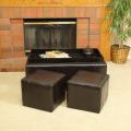 Tray Top Nested Ottomans (Set of 3)