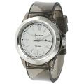 Geneva Platinum Women's Black Translucent Watch