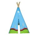 Eco 6-foot Sky and Earth Embroidered Teepee