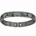 Obsessed Jewelry Tungsten Conch Shell Inlay Bracelet