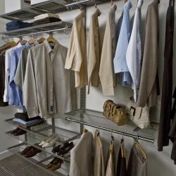 FreedomRail 8-Foot White Ventilated Closet Kit