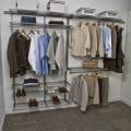 freedomRail 7-foot White Ventilated Closet Kit