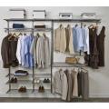 FreedomRail 6-Foot White Ventilated Closet Kit