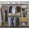 freedomRail 8-Foot Maple Wood Closet Kit