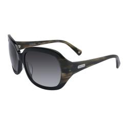 Coach Women's Black Horn Plastic Fashion Sunglasses