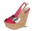 Elegant Women's 'Abina-2' Colorblock Wedges