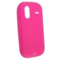 Hot Pink Silicone Skin Case for HTC Amaze 4G