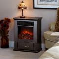The Barrington Real Flame Electric Fireplace