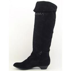  MIA Women's 'Masterpiece' Black Suede Boots (Size 6.5)