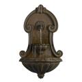 Muro Elegante Copper Finish Wall Water Fountain