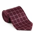 Platinum Ties Men's 'Red Plaid' Necktie