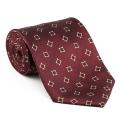 Platinum Ties Men's 'Red Squared' Necktie