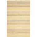 Hand-knotted Vegetable Dye Jubilee Beige Hemp Rug (5' x 7' 6)