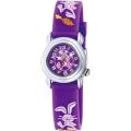 Activa Juniors Lilac Rubber With Rabbit Design Watch