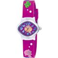 Activa Juniors Fuschia Rubber With Multicolor Fish Design Watch