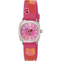 Activa Juniors Dark Pink Rubber With Multicolor Bear Design Watch